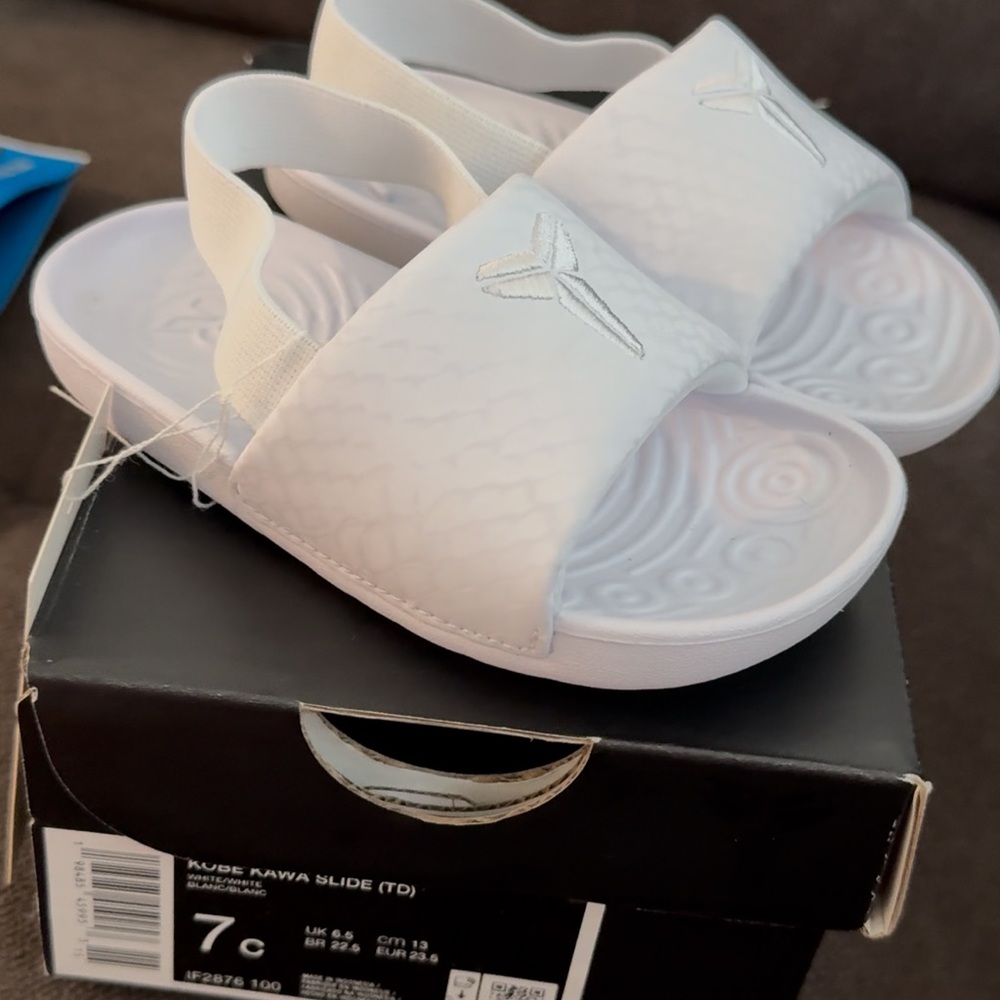 Nike White Sandals All-White Comfort